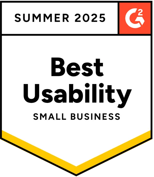 G2 Best Usability Small Business